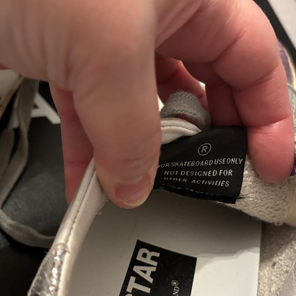 Women's Golden Goose Metallic Pink Star Accent Sneakers - Picture 7 of 11